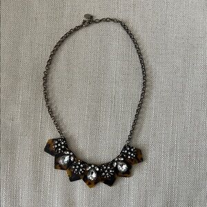 LOFT gold Statement Necklace